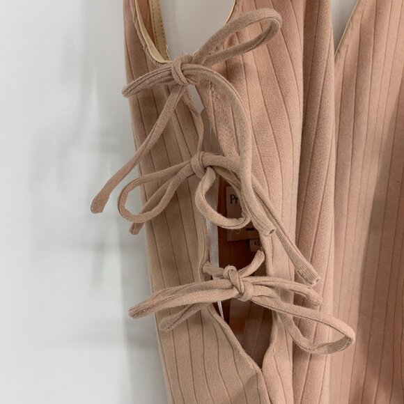 Privacy Please Revolve Bodysuit Top Mission Ribbed Thong VNeck - Picture 7 of 12